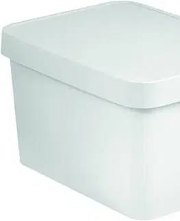 Boxy na skladovanie CURVER - Box Infinity s poklopom 17 l - biely