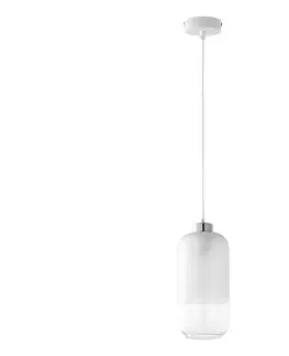 Svietidlá  Luster na lanku MARCO 1xE27/60W/230V biela 3356