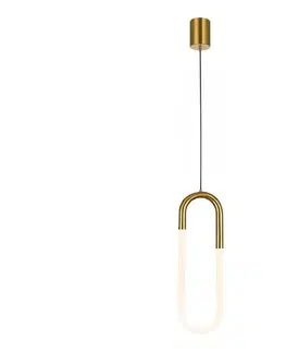 Svietidlá Redo 01-3183 - LED Luster na lanku LATIUM LED/9W/230V mosadz 01-3183