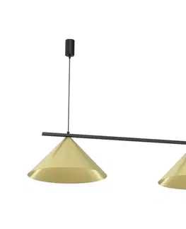 Svietidlá  Luster na lanku CAPITAL 2xGX53/15W/230V zlatý MLP0941