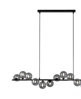 Svietidlá Schöner Wohnen 14504-18 - LED závesný luster DUBAI 13xG9/3W/230V čierna/dymová 14504-18
