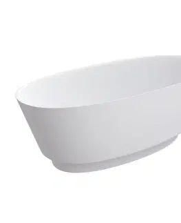 Vane OMNIRES - NEO M+ voľne stojaca vaňa, 158 x 72 cm biela mat /BM/ NEO158WWBM