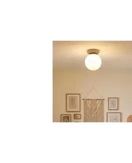 Svietidlá BRILAGI - Bodové svietidlo MILO ECRU 1xE27/60W/230V béžová/zlatá 75-020B