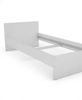 Postele Posteľ Alan 90x200 biela
