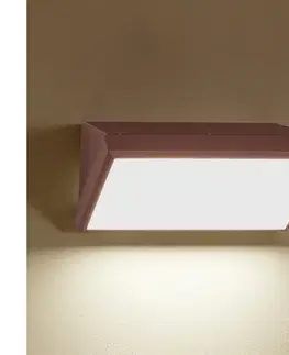 Svietidlá BRILAGI - LED RGBW Vonkajšie nástenné svietidlo TRIANGLE 1xE27/12W/230V hnedé IP65 BG3094+AI0819