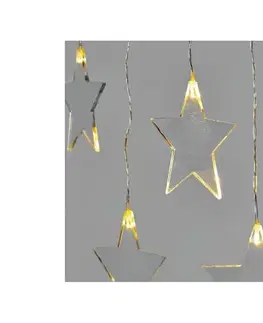 LED osvetlenie  LED vonkajšia reťaz 8xLED/5,84m IP44 hviezdy DCGW02