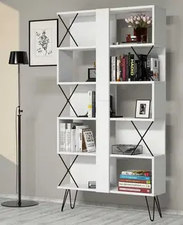 Knižnice Knižnica Extra - White