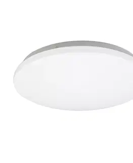 Stropná svetla Linda lampa sufitowa plafon 25cm 18W LED 4000K klosz biały