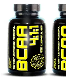 BCAA 1+1 Zadarmo: BCAA 4:1:1 od Best Nutrition 120 kaps. +  120 kaps.