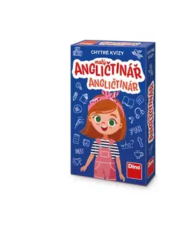 Vedomostné a edukatívne hry Dino Naučná hra Chytré kvízy: Malý angličtinár Dino