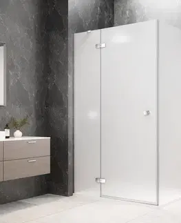Sprchové dvere POLYSAN - GLOBE CHROME obdĺžniková sprchová zástena 1200x1000, matné sklo, ľavá GB1012-3415MLC