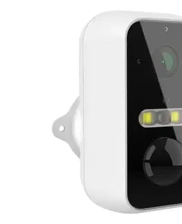 Predlžovacie káble iGET 75020831 - Inteligentná kamera s 2K snímačom, batériou 9600 mAh, krytím IP65, Wi‑Fi (Tuya), biela 75020831