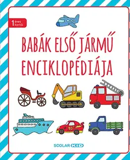 Leporelá, krabičky, puzzle knihy Babák első járműenciklopédiája - Andrea Illés,Rita Papp