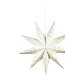 Vianočné dekorácie Markslöjd 700320 - Vianočná dekorácia SOLVALLA 1xE14/25W/230V biela 75 cm 700320