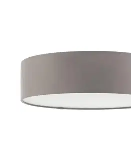 Svietidlá Eglo 55805 - LED stropné svietidlo 1xE27/11W/230V priemer 38 cm sivé 55805