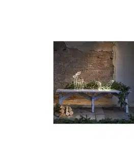 Vianočné dekorácie Eglo 411447 - LED Vonkajšia vianočná dekorácia TUBY DEER 158xLED/0,06W/5/230V IP44 803-63;411447