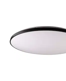 Svietidlá  LED stmievateľné stropné svietidlo KERN LED/80W/230V pr. 80 cm čierne + DO 331915