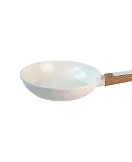 Panvice a hrnce UTC Panvica BIANCO 24 cm krémová/hnedá 270648