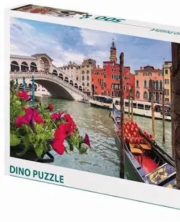 500 dielikov Dino Toys Puzzle Venice 500 Dino