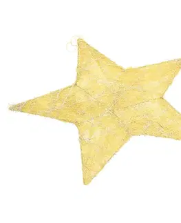 Vianočné dekorácie Vianočná ozdoba Golden Star II 40 cm