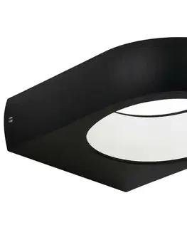 LED osvetlenie Telefunken 320205TF - LED vonkajšie nástenné svietidlo LED/7,5W/230V IP44 čierne 320205TF