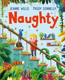 Leporelá, krabičky, puzzle knihy Naughty - Jeanne Willis