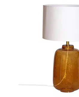 Lampy Cottex 8000110-5503 - Stolná lampa BLAKE 1xE27/8W/230V hnedá 8000110-5503