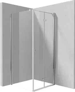 Sprchovacie kúty DEANTE - Sprchovací kút Kerria Plus chróm, štvorcová, 90x90 cm KKN0X09S09