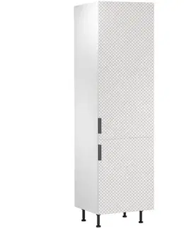 Kuchynské skrinky Korpus Luxeo K04-D60ZL biely