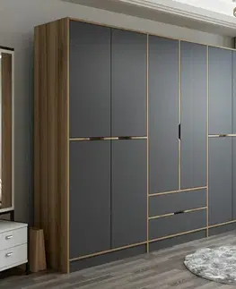 Šatňové skrine Šatníková skriňa Elina - 7200