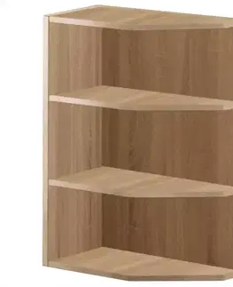 Kuchynské skrinky stojace Kuchynská skrinka Smart 18D Sonoma/biely Mat