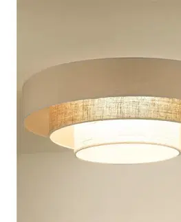 Svietidlá  - LED Stropné svietidlo LUNETA LED/26W/230V pr. 60 cm 4000K krémová/hnedá 606134