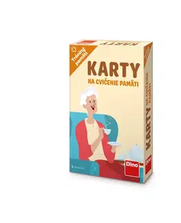 Kartové hry Dino Tréning pamäti: Karty pre cvičenie pamäti