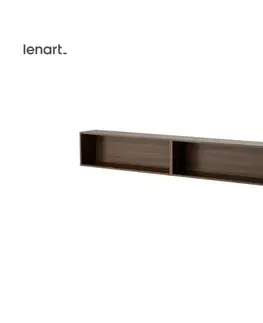 Police na stenu Dig-net nábytok Polica Lenart BED CONCEPT BC-30 | dub dunin