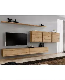 Podkrovný nábytok Obývacia stena Switch VII Wotan