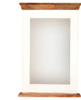 Zrkadlá Zrkadlo Agni 60x90 indický masív mango