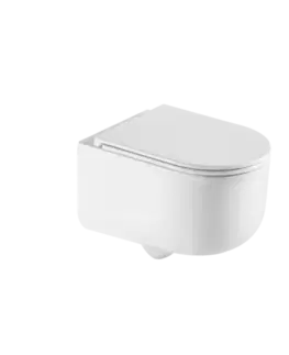 Záchody INVENA - WC misa závesná, Korfu guľatá, s doskou soft-close CE-95-001-L