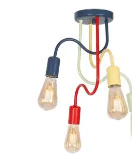 Svietidlá  Detský prisadený luster DOW 4xE27/60W/230V 7670