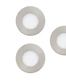 LED osvetlenie Eglo 32882-SADA 3x LED RGB stmievateľných podhľadových svietidiel FUEVA-C LED/3W/230V 32882