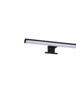 Svietidlá  34930 - LED Kúpeľňové osvetlenie zrkadla ASTIM LED/8W/230V IP44 čierna 34930
