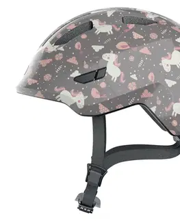 Helmy a prilby na in-line Abus Smiley 3.0 Grey Horse - S (45-50)