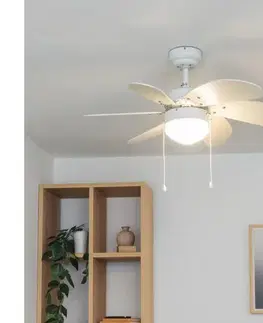 Ventilátory ZE - Stropný látor FAMARA 1xE14/60W/230V biela 03811-ZEV