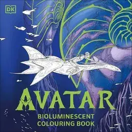 Maľovanky pre dospelých Avatar Bioluminescent Colouring Book