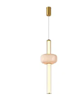 Nástenné svetlá PURAS G lampa wisząca 15W LED 3000K klosz bezbarwny+biały
