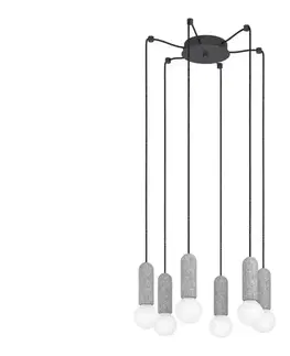 Svietidlá Eglo 39833 - Luster na lanku GIACONECCHIA 6xE27/40W/230V pavúk 39833