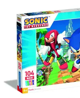 Od 100 dielikov Puzzle Sonic 104 maxi Clementoni