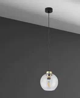 Lampy do obývačky Luster DEVI 4646 TRANSPARENT LW1
