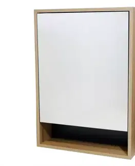 Zrkadlové skrinky KÚPEĽŇOVÁ ZRKADLOVÁ SKRINKA NOVA 60 DUB EVOKE