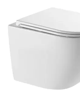 Záchody HOPA - Závesné WC ARCO TORNADO so SLIM sedadlom Soft-close OLKLT067EUQ3
