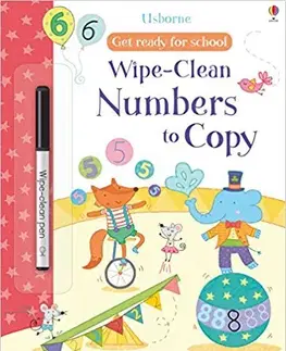 V cudzom jazyku Get Ready For School Wipe-Clean Numbers to Copy - Hannah Watson,Marina Aizen